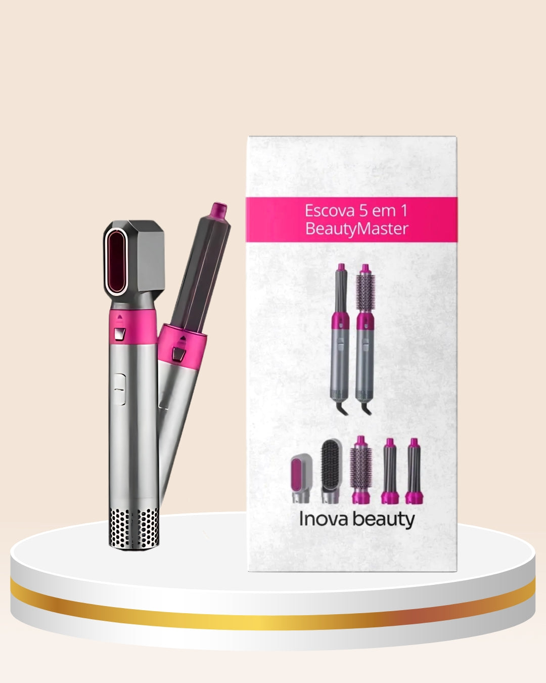 Escova modeladora 5 em 1 BeautyMaster