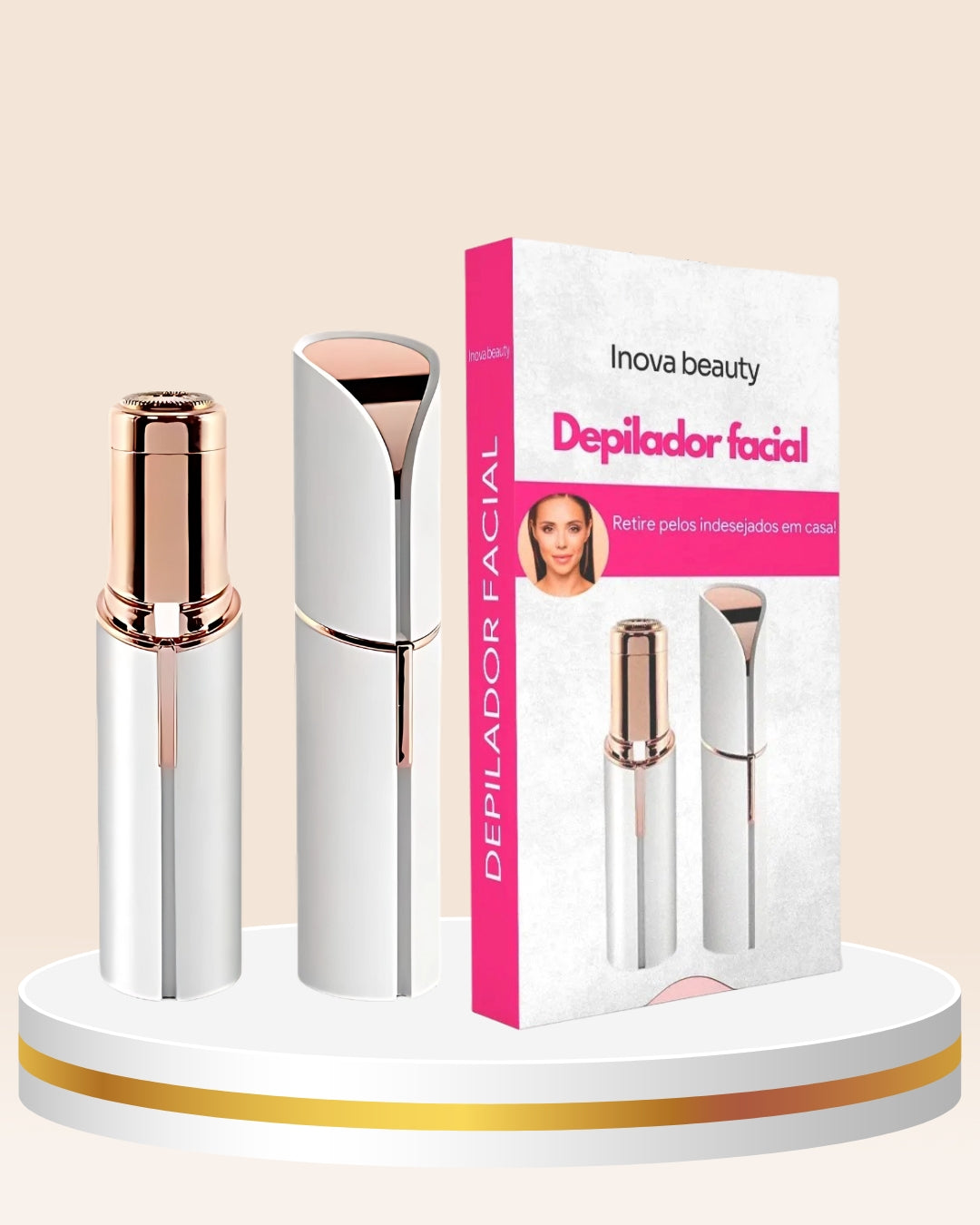 Depilador portátil - Sobrancelhas e buço